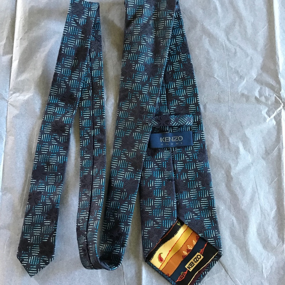 Kenzo Homme silk tie